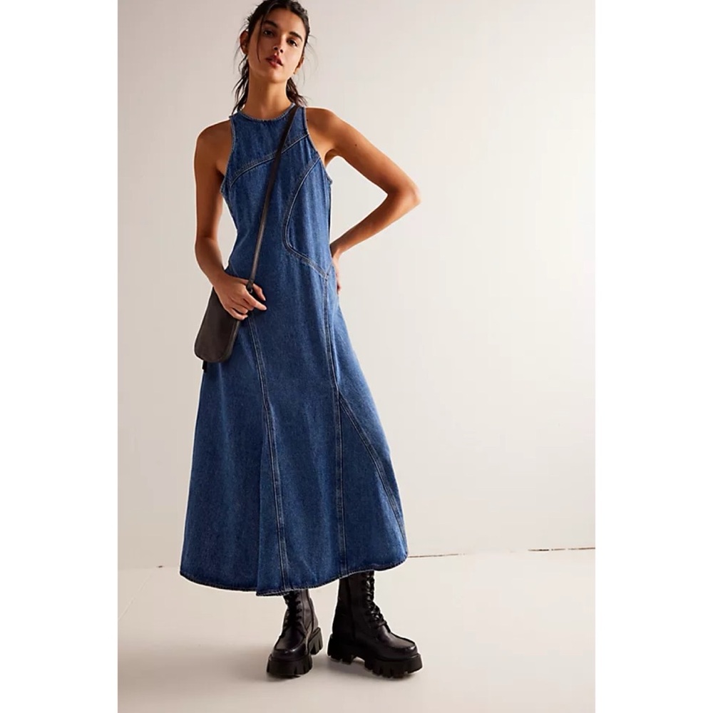RE/DONE Racer Tank Dress